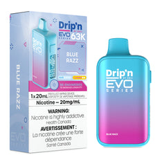 Blue Razz Drip'n by Envi EVO 63K Disposable Vape - VapeBest