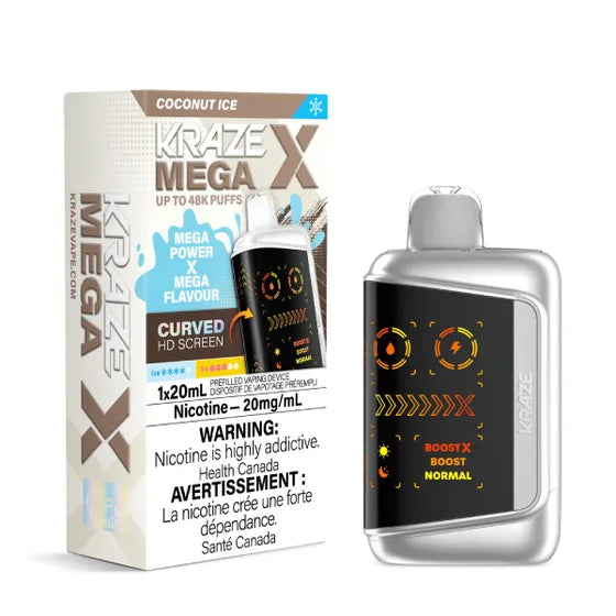 Coconut Ice Kraze Mega X 48K Disposable Vape - VapeBest