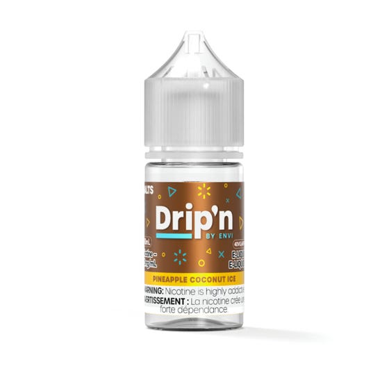 Pineapple Coconut Ice Drip'n Nic Salt 30ML' - VapeBest