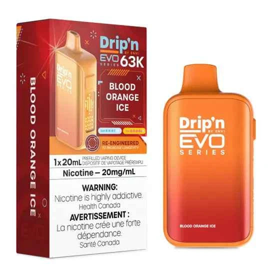 Blood Orange Ice Drip'n by Envi EVO 63K Disposable Vape - VapeBest