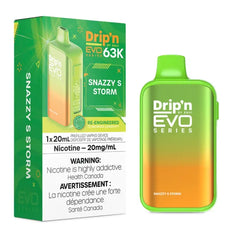Snazzy S Storm Drip'n by Envi EVO 63K Disposable Vape