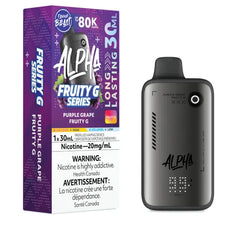 Purple Grape Fruity G Flavour Beast ALPHA 80k Disposable Vape - VapeBest