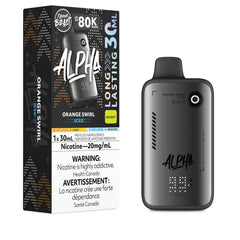 Orange Swirl Iced Flavour Beast ALPHA 80k Disposable Vape