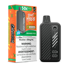 Orange Fizz Iced Flavour Beast Beast Mode Max 2 50K Disposable Vape - VapeBest