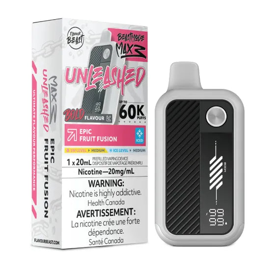 Epic Fruit Fusion Iced Flavour Beast Mode Max 3 60K Disposable Vape - VapeBest