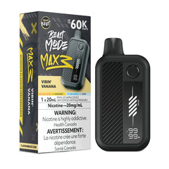 Vibin' Vanana Flavour Beast Mode Max 3 60K Disposable Vape