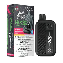 Supreme Strawberry Kiwi Iced Flavour Beast Mode Max 3 60K Disposable Vape - VapeBest