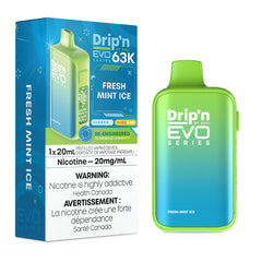 Fresh Mint Ice Drip'n by Envi EVO 63K Disposable Vape - VapeBest