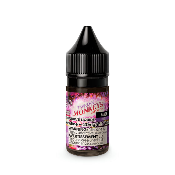Haven Twelve Monkeys Nic Salt 30ML' - VapeBest