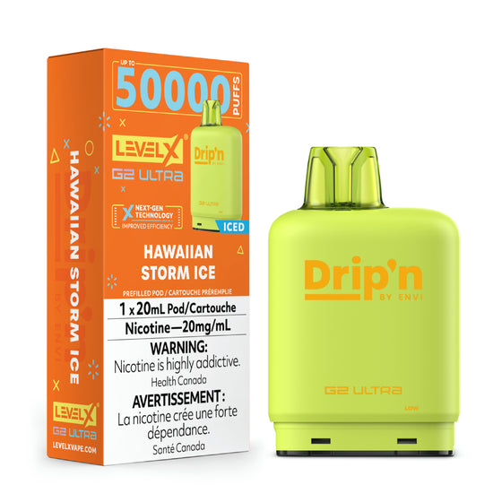 Hawaiian Storm Ice -Drip'n Level X G2 Ultra 50k - VapeBest