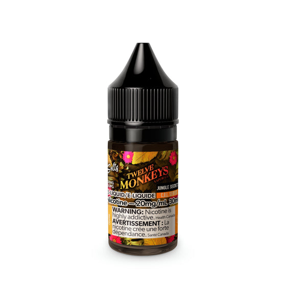 Jungle Secrets Twelve Monkeys Nic Salt 30ML' - VapeBest