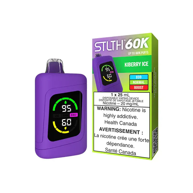 Kiberry Ice STLTH 60K Disposable Vape - VapeBest