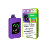 Kiberry Ice STLTH 60K Disposable Vape