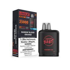 Bangin's Blood Orange Iced - Level X Boost G2 Pods - VapeBest