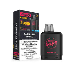 Ragin' Razz Mango Iced - Level X Boost G2 Pods - VapeBest