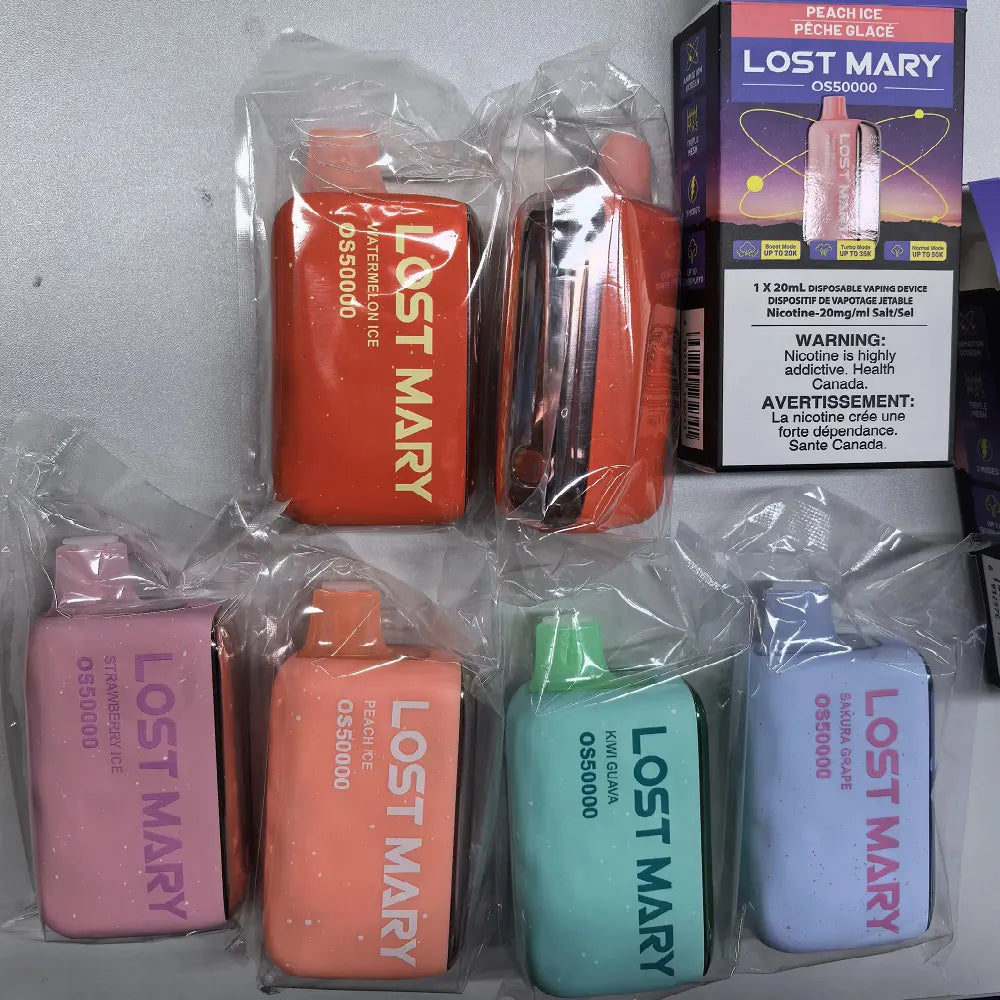 lost mary os50000 disposable vape flavours
