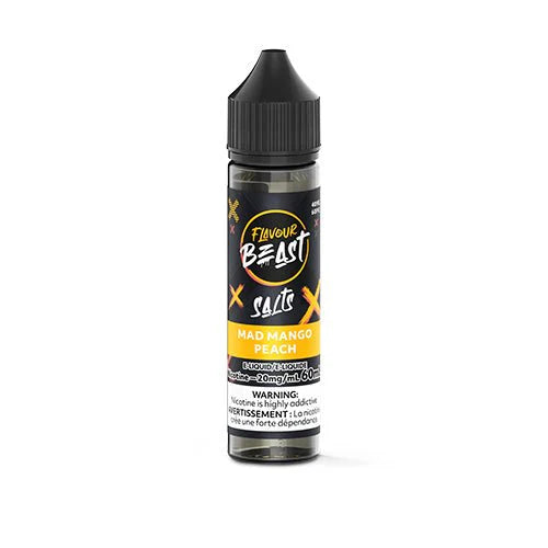 Mad Mango Peach-Flavour Beast E-Liquid Salt 60ML' - VapeBest