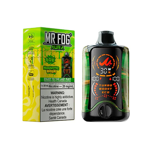 Magnetic Worm Mr. Fog Aura 60K Disposable Vape Magnetic Worm Mr. Fog Aura 60K Disposable Vape