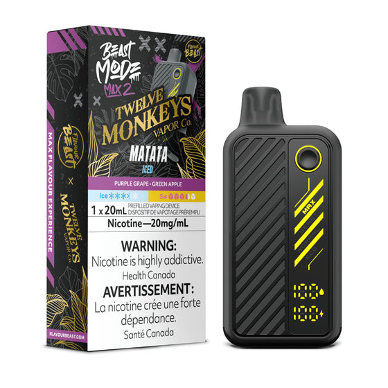 Matata Iced Flavour Beast Beast Mode Max 2 50K Disposable Vape - VapeBest