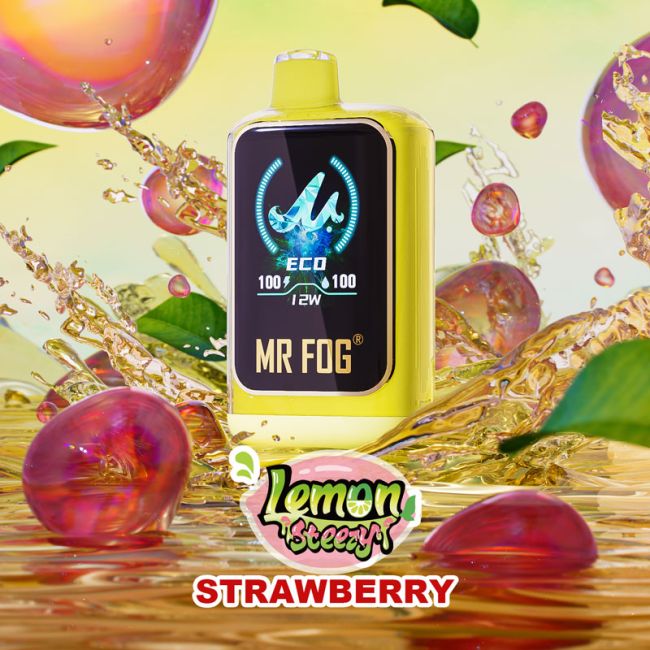 Lemon Strawberry Mr Fog Nova 36K Disposable Vape(NEW) - VapeBest
