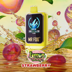 Lemon Strawberry Mr Fog Nova 36K Disposable Vape(NEW) - VapeBest