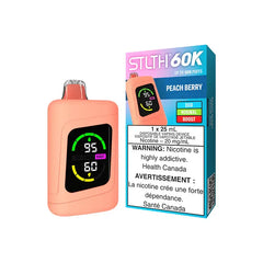 Peach Berry STLTH 60K Disposable Vape - VapeBest