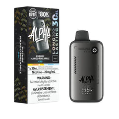 Pushin' Mango Pineapple Iced Flavour Beast ALPHA 80k Disposable Vape - VapeBest