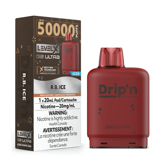 R.B. Ice -Drip'n Level X G2 Ultra 50k - VapeBest