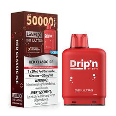 Red Classic Ice -Drip'n Level X G2 Ultra 50k - VapeBest