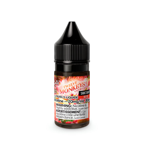 Sanctuary Twelve Monkeys Nic Salt 30ML' - VapeBest