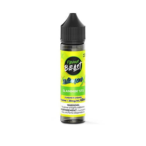 Slammin' STS Iced-Flavour Beast E-Liquid Salt 60ML' - VapeBest
