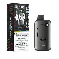 Slayin' Strawberry Citrus Iced Flavour Beast ALPHA 80k Disposable Vape - VapeBest