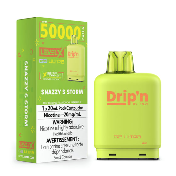 Snazzy S Storm -Drip'n Level X G2 Ultra 50k - VapeBest