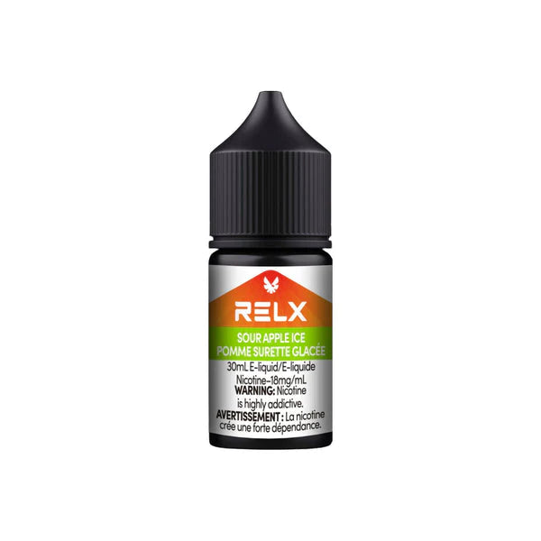Sour Apple Ice RELX E-Liquid Salt 30ML' - VapeBest