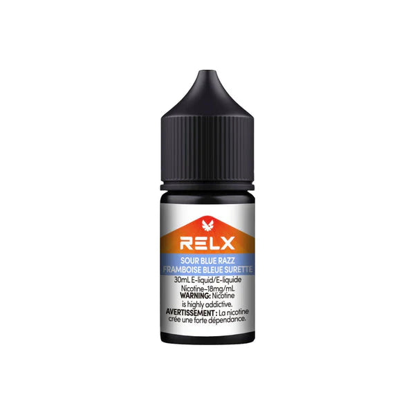 Sour Blue Razz RELX E-Liquid Salt 30ML' - VapeBest