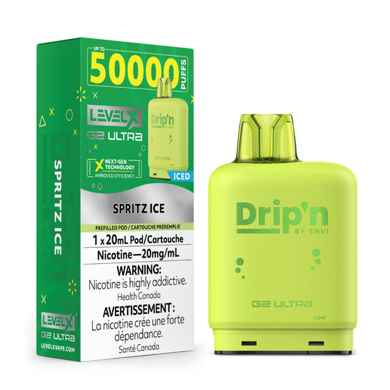 Spritz Ice -Drip'n Level X G2 Ultra 50k - VapeBest