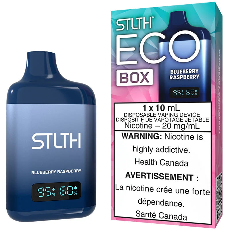 Blueberry Raspberry STLTH Eco Box 5K Disposable Vape - VapeBest