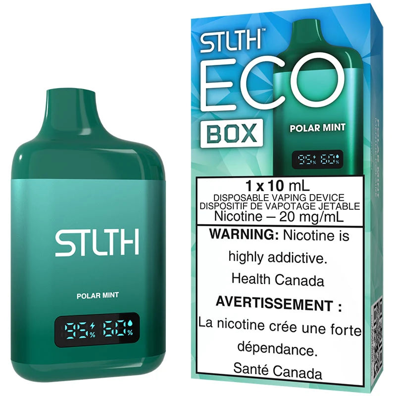 Polar Mint STLTH Eco Box 5K Disposable Vape - VapeBest