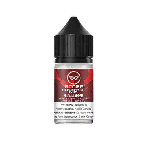 Strawberry Ice Twist Gcore E-Liquid Salt 30ML' - VapeBest