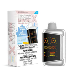 White G.B. Ice Kraze Mega X 48K Disposable Vape - VapeBest