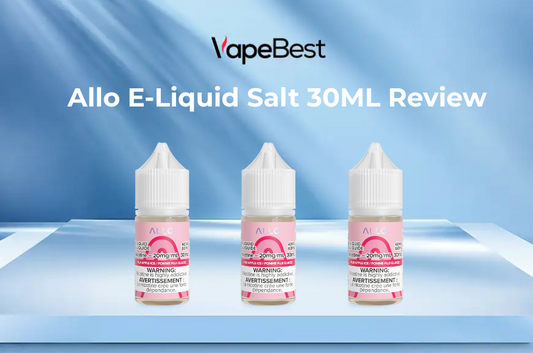 Allo E-Liquid Salt 30ML Review