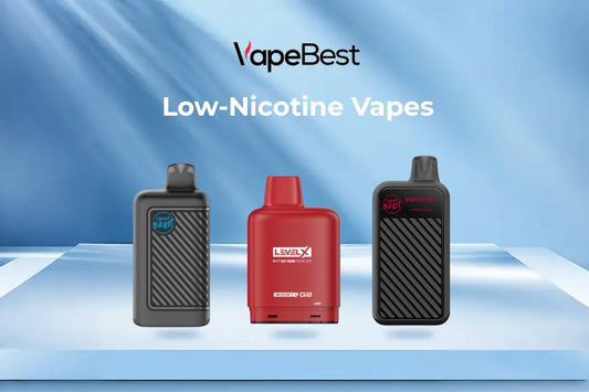 low nicotine vapes