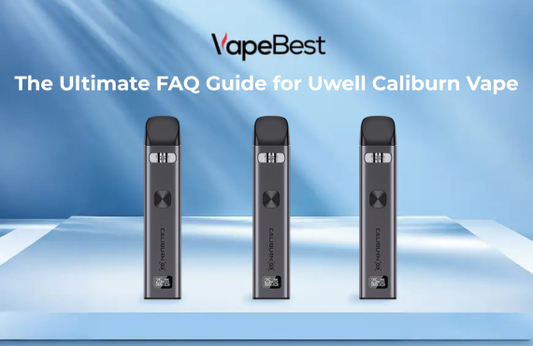 The Ultimate FAQ Guide for Uwell Caliburn Vape Users