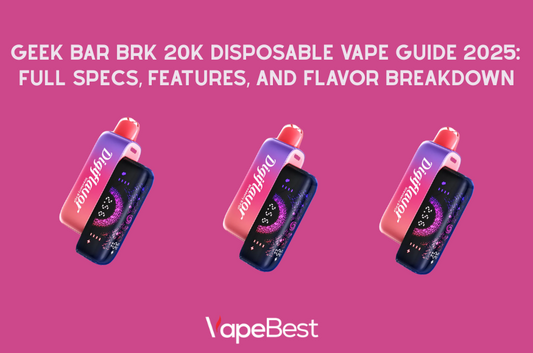 digiflavor brk 20k puff pod system by geek bar (battery ...