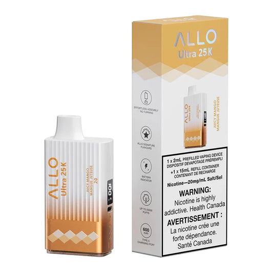 Allo Ultra 25K disposable vape