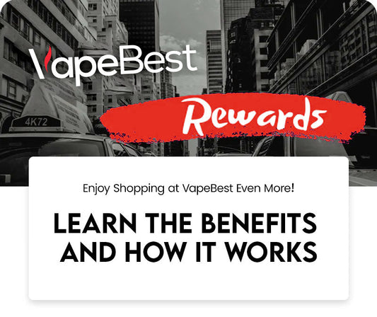VapeBest Rewards program banner