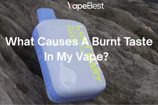 	 why does my vape taste burnt with juice in it