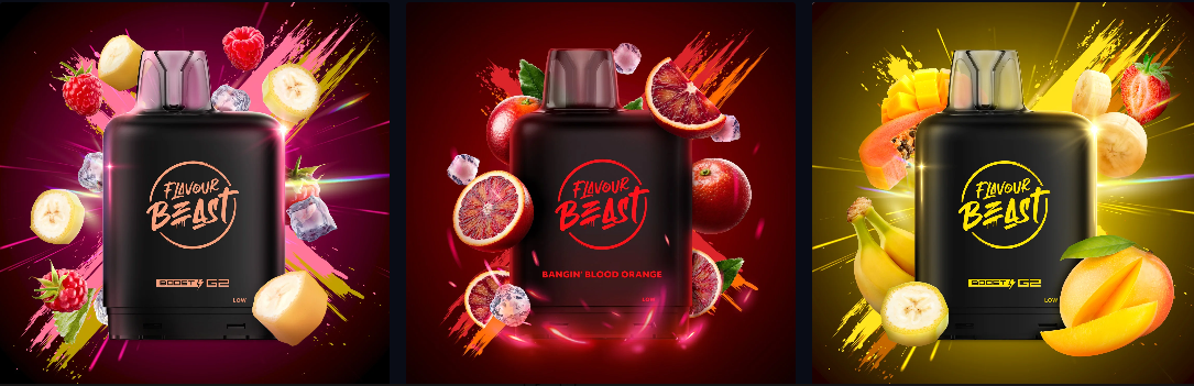 Flavour Beast Level X Boost G2 Pods 25K