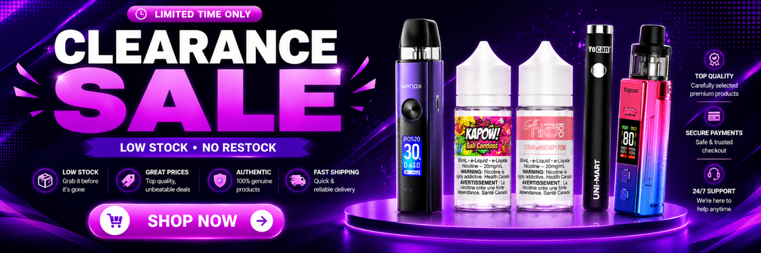 Vape Clearance Canada | Final Sale Vapes & E-Juice | VapeBest Vape Clearance Canada | Final Sale Vapes & E-Juice | VapeBest