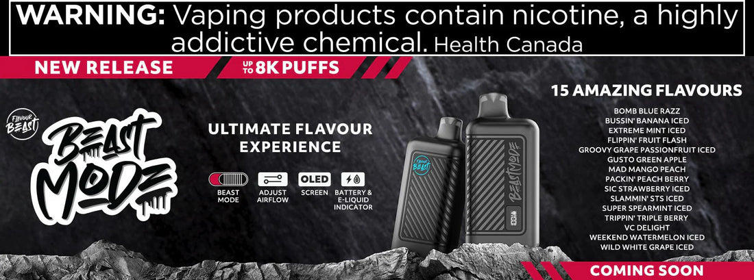 Flavour Beast Beast Mode 8K Canada Dual Mode Disposable | VapeBest Flavour Beast Beast Mode 8K Canada Dual Mode Disposable | VapeBest